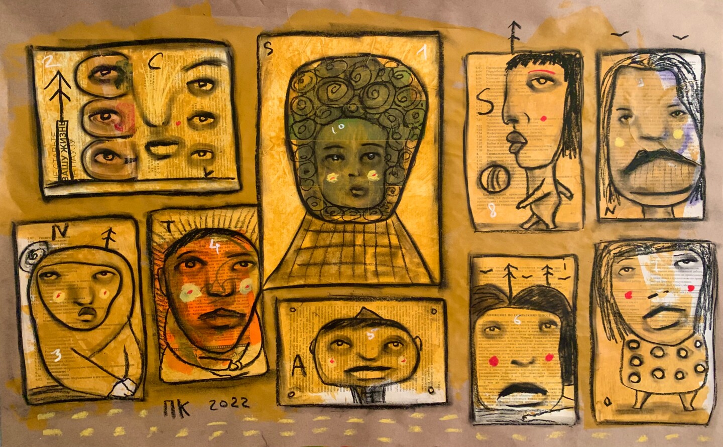 Isolation. Day 1., Painting by Pavel Kuragin Artmajeur