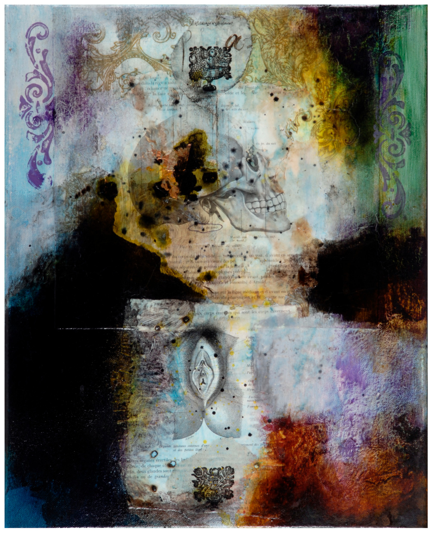 Vanitas.jpg, Collages by Pascal BouchetSpiegel Artmajeur