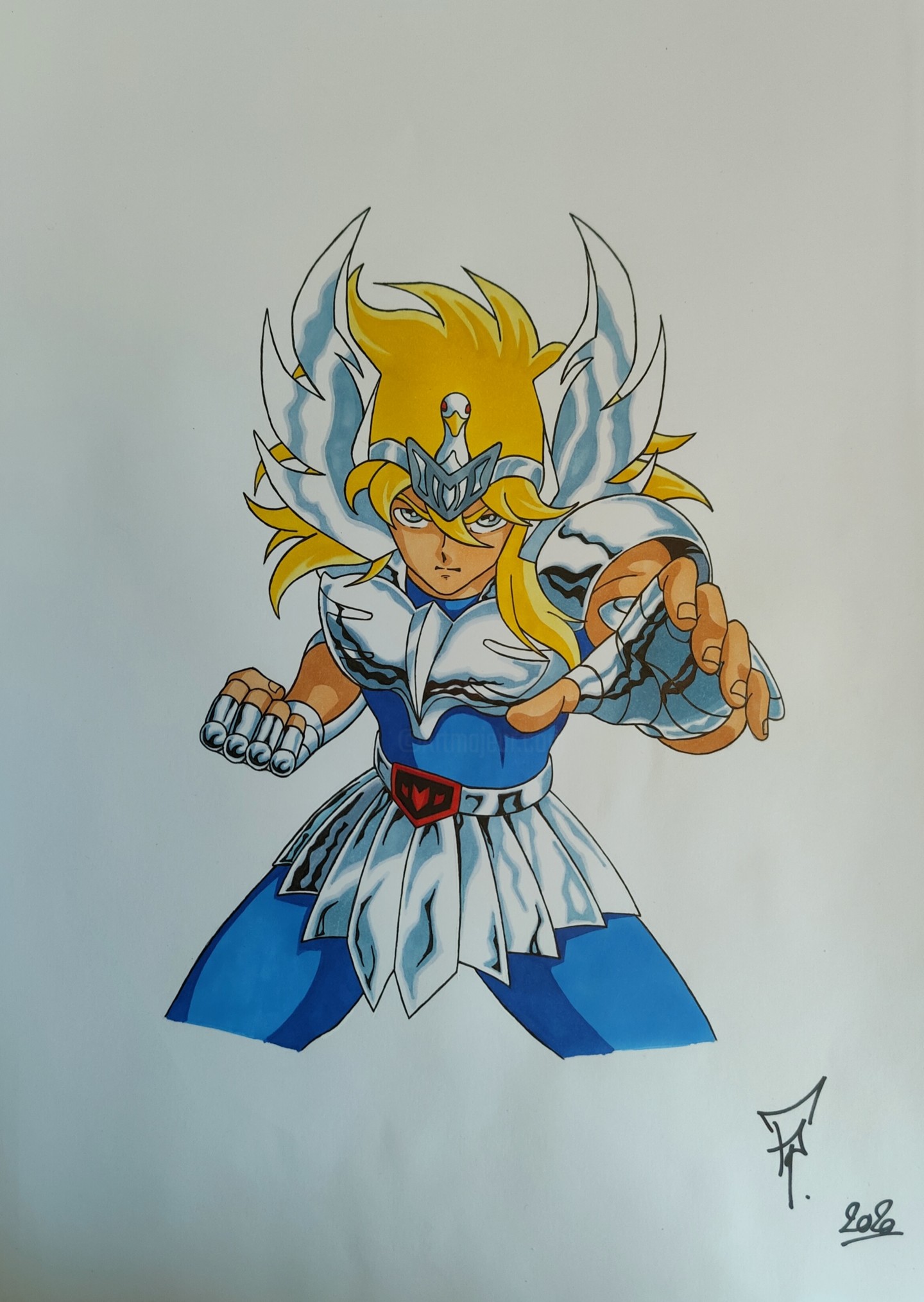 Goku Vs Broly, Desenho por Frankie Pires De Sousa (FP)