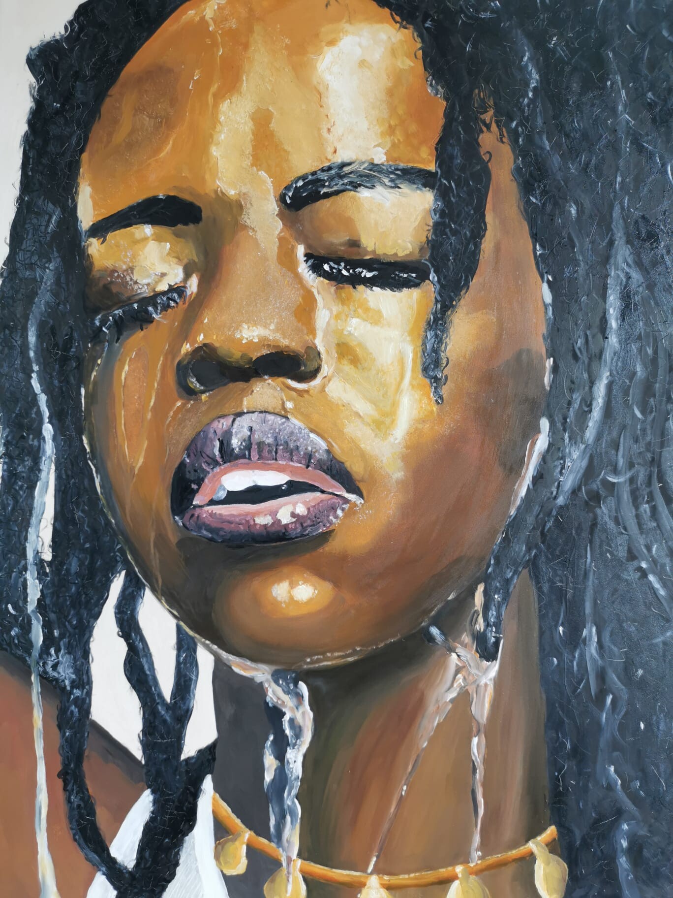 Lauryn Hill Painting Stencil Art Spray Paint Art Hip Hop Music New