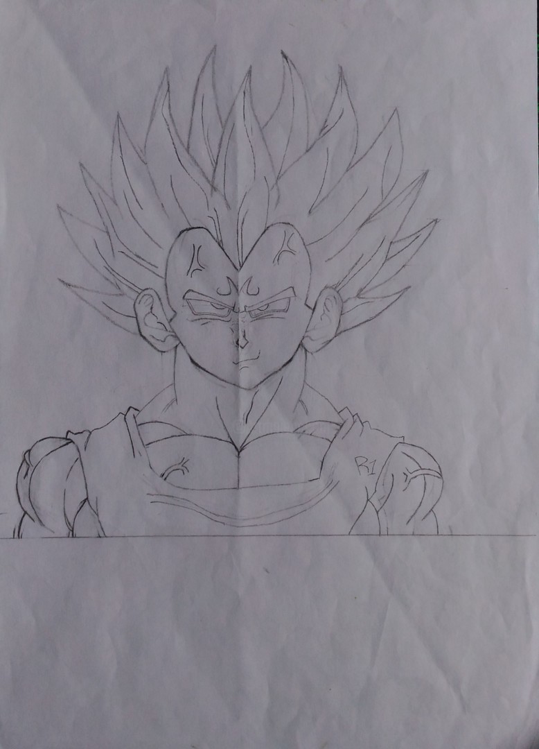 Dessin Dragon Ball Z: Goku, Desenho por R1