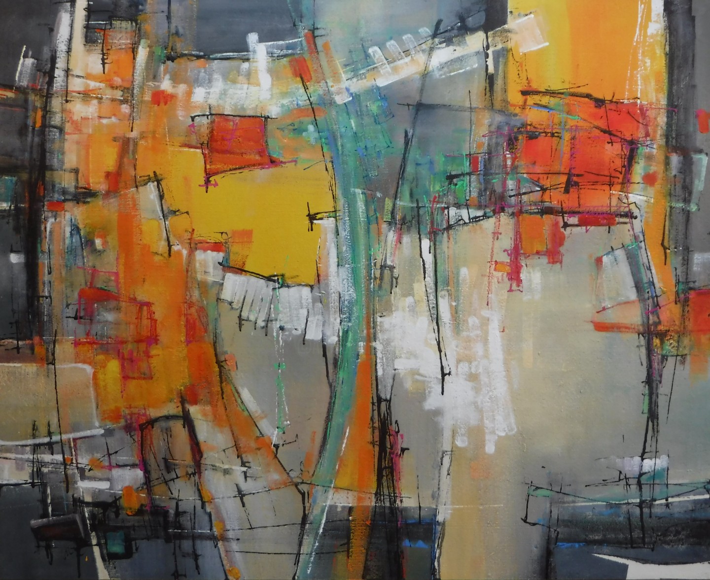 Composition Xxl Composition Xxl Painting By Martin Racko Artmajeur
