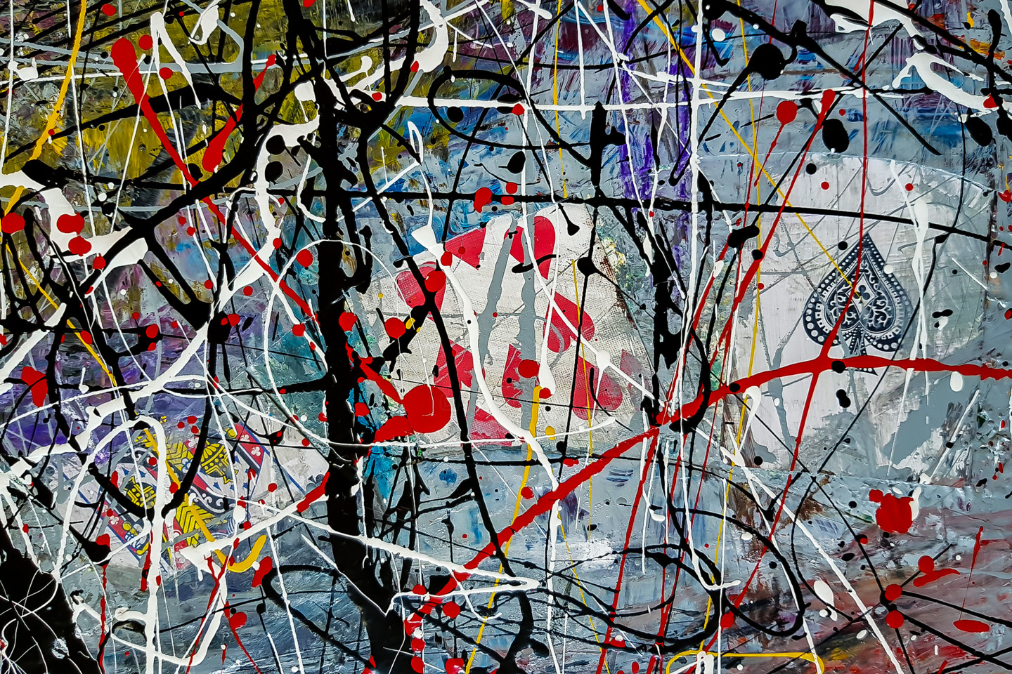 Abstract Expressionism Jackson Pollock S Malarstwo Autorstwa Retne