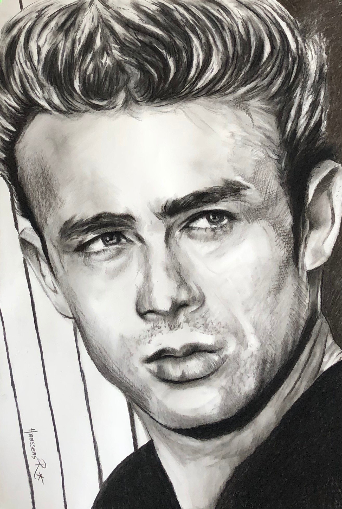 Bilder von James Dean: Zeichnen lernen mit einem coolen Vorbild