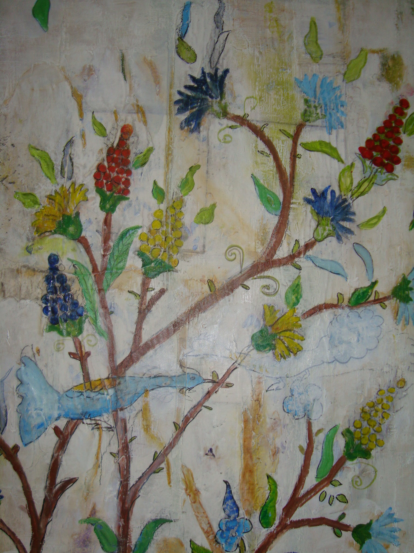 oldwalls Painting by Rosa Hollmann Artmajeur