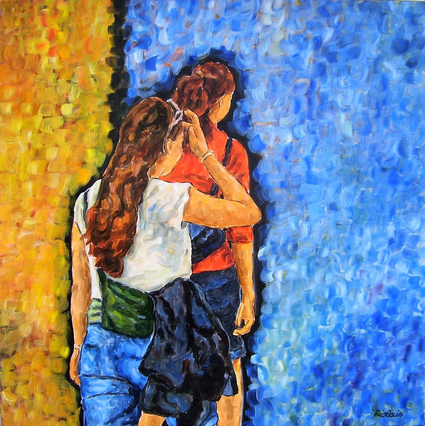 La Mèche, Painting by Rosemary Piolais Artmajeur