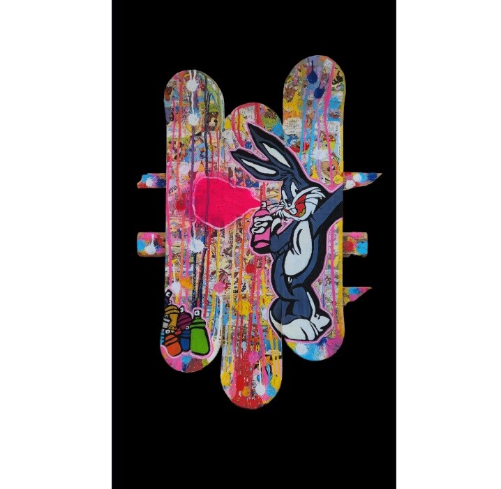 2 PIÈCES SUPPORT Mural Pour Skateboard En Plastique, Support D