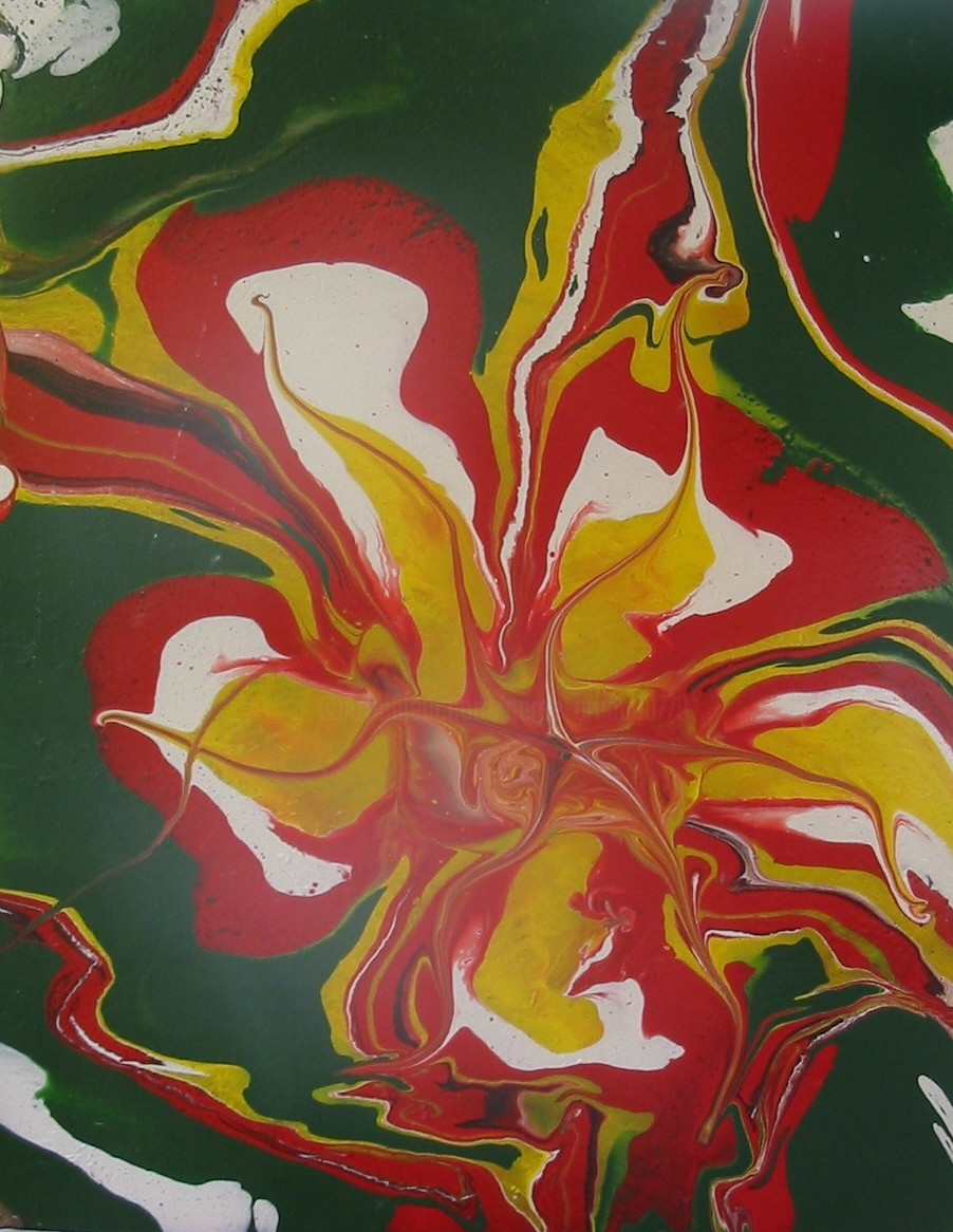 Fleur Exotique Ibiscus Jaune, Painting by Serge Arnaud | Artmajeur
