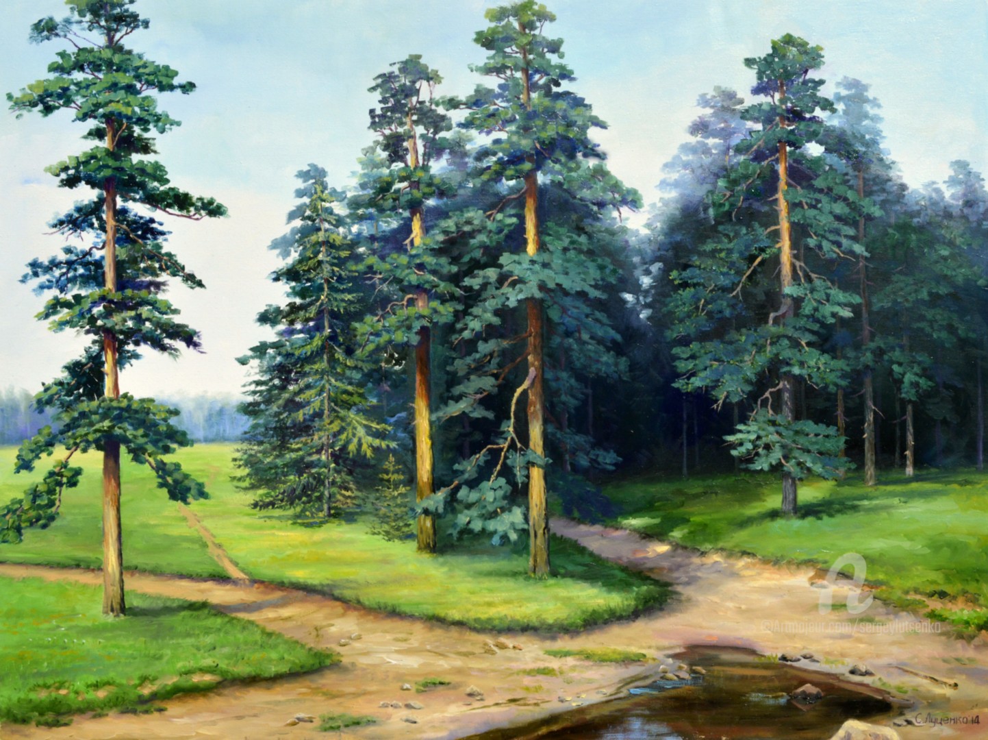 Pine Tree Painting | lupon.gov.ph