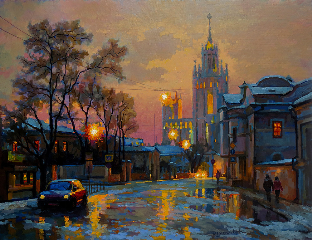 Картина холст масло