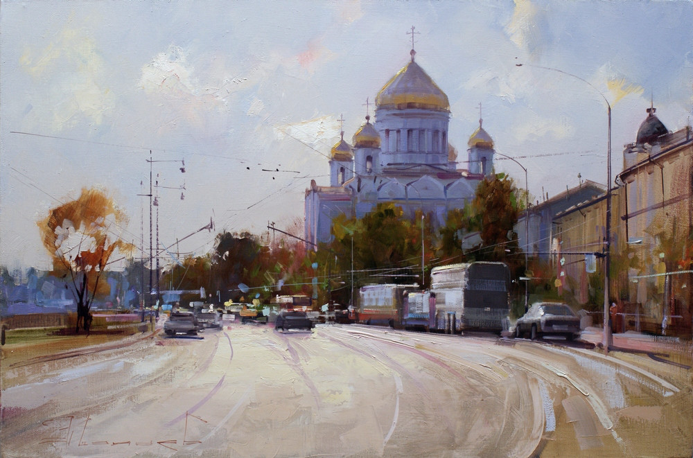 Картина маслом передача
