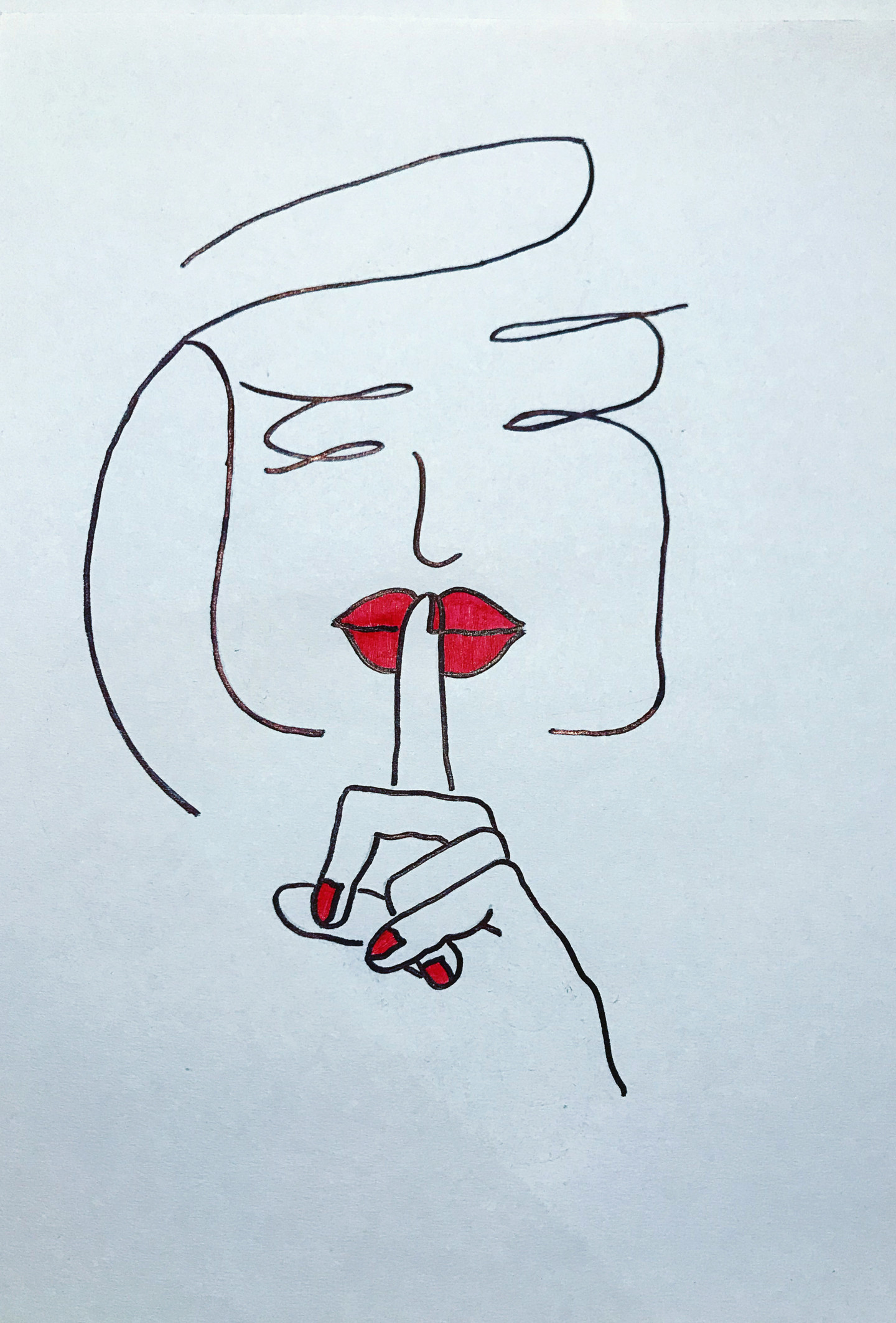 Тишина рисунок