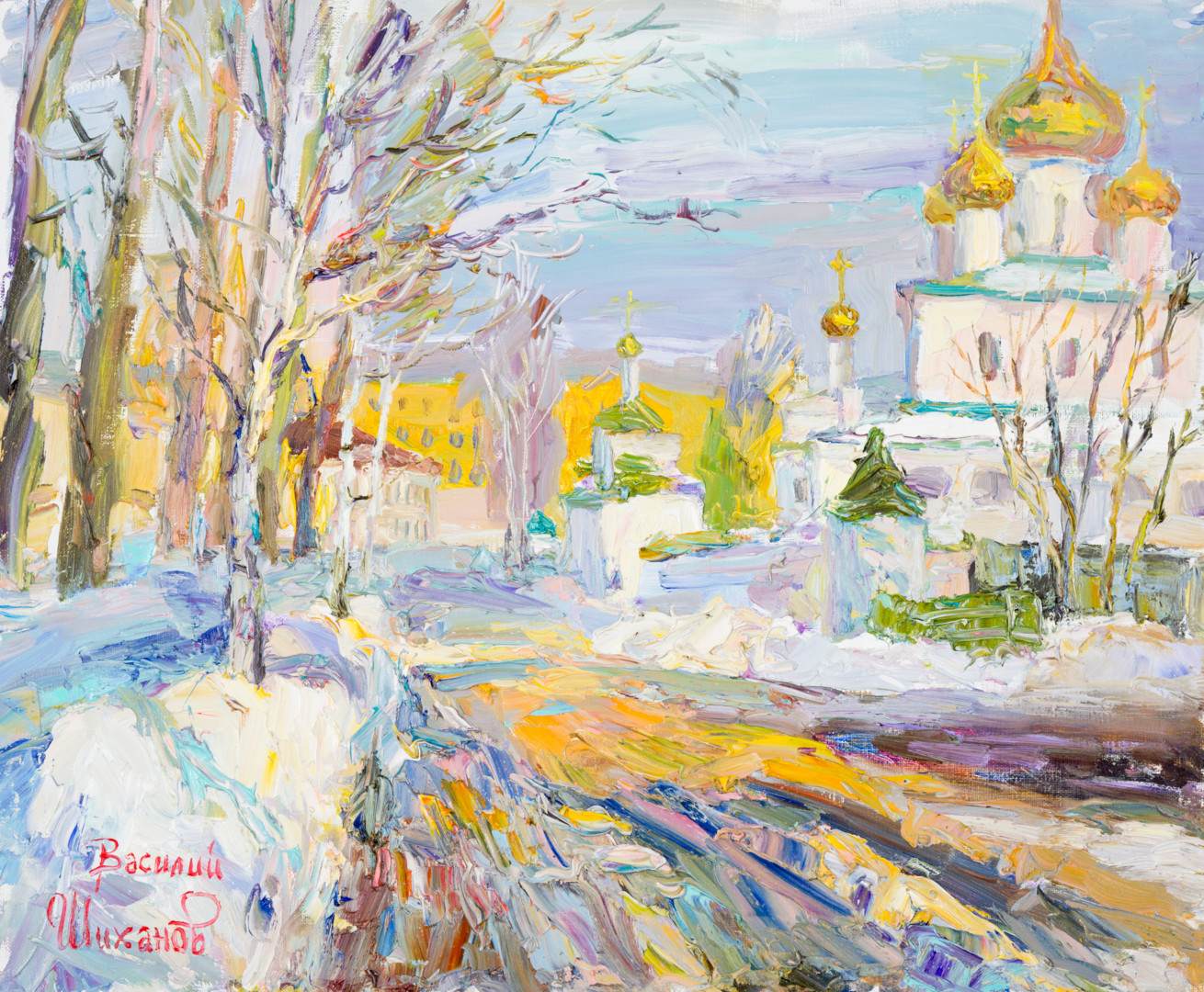 Картины города углича