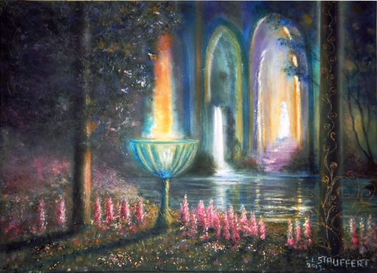 Ombre Et Lumière..., Peinture par Stauffert Laila Artmajeur