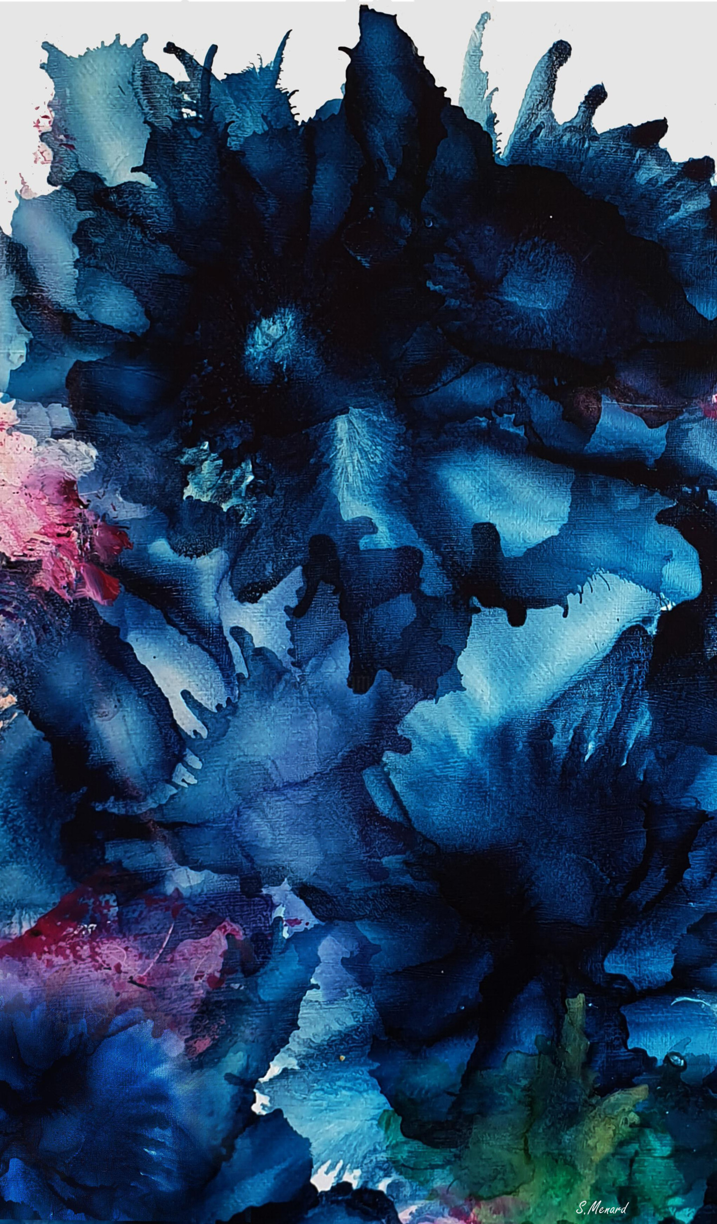 Abstract Flowers 2307 Photography By Stephanie Menard Artmajeur