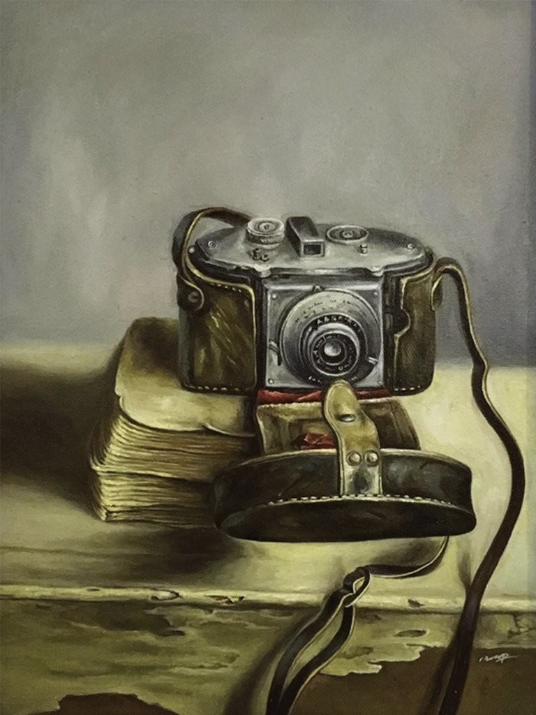 Картина фотоаппарат по номерам