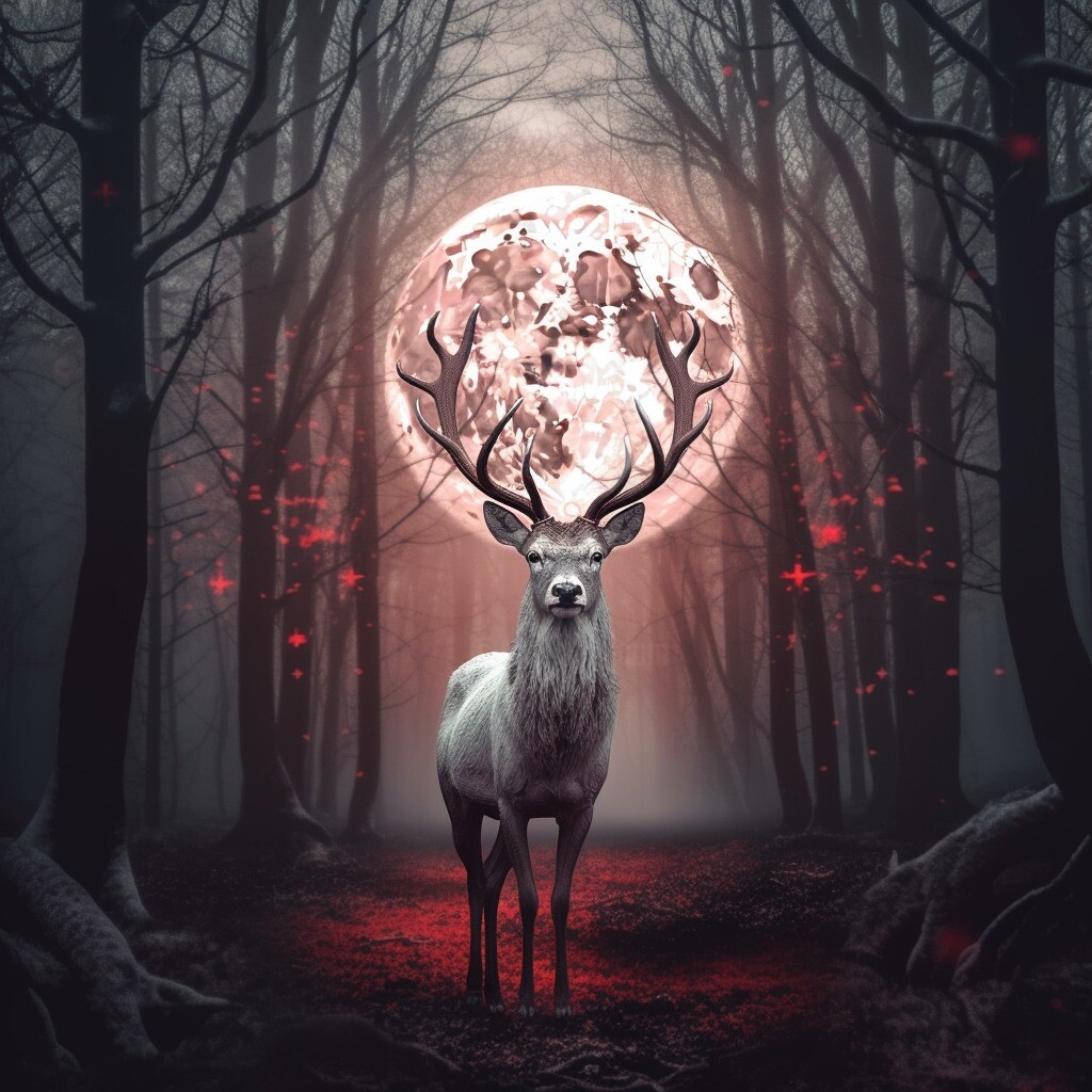 The Lord Of The Dark Forest, Digital Arts by Swannai