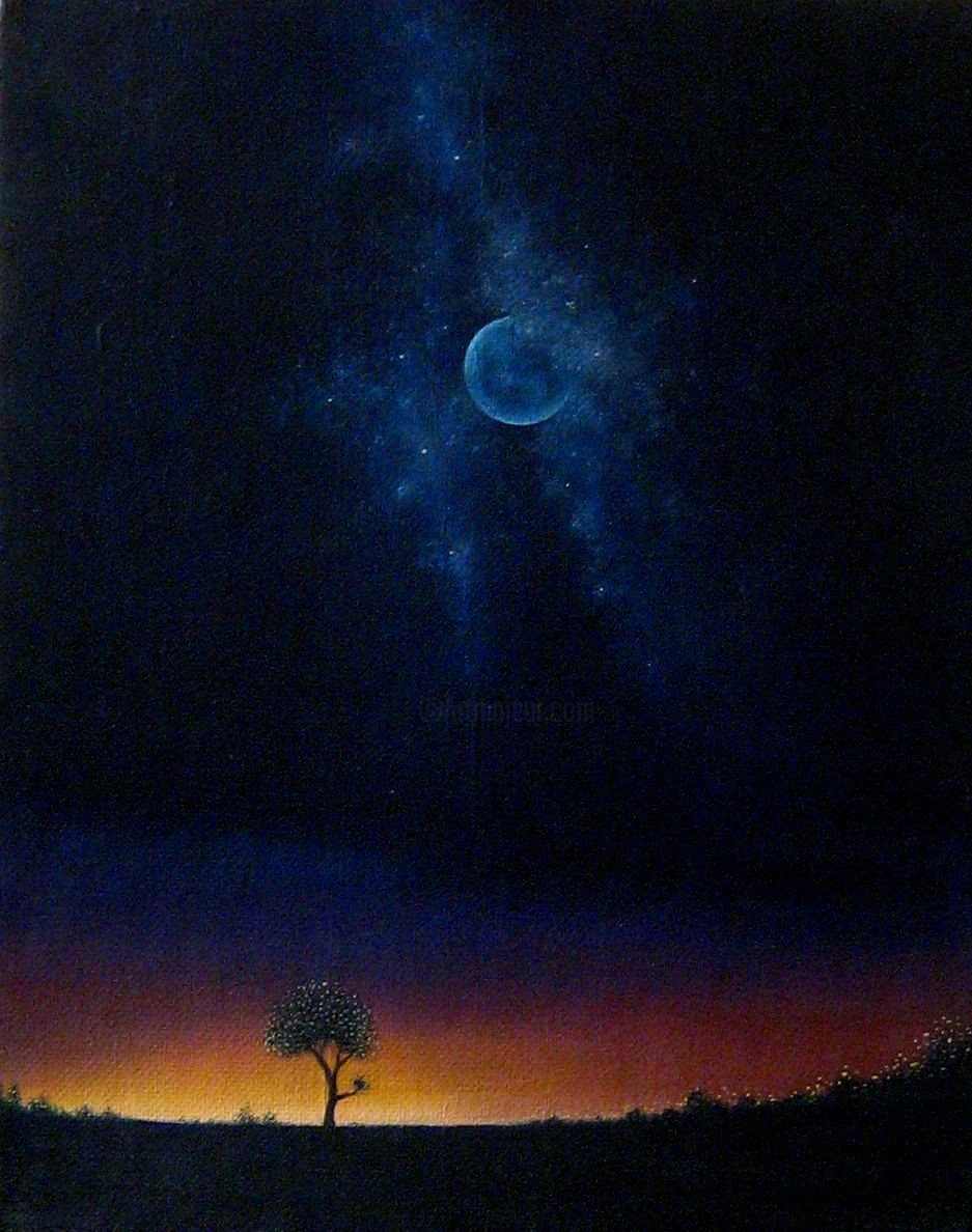 R de la lune картина