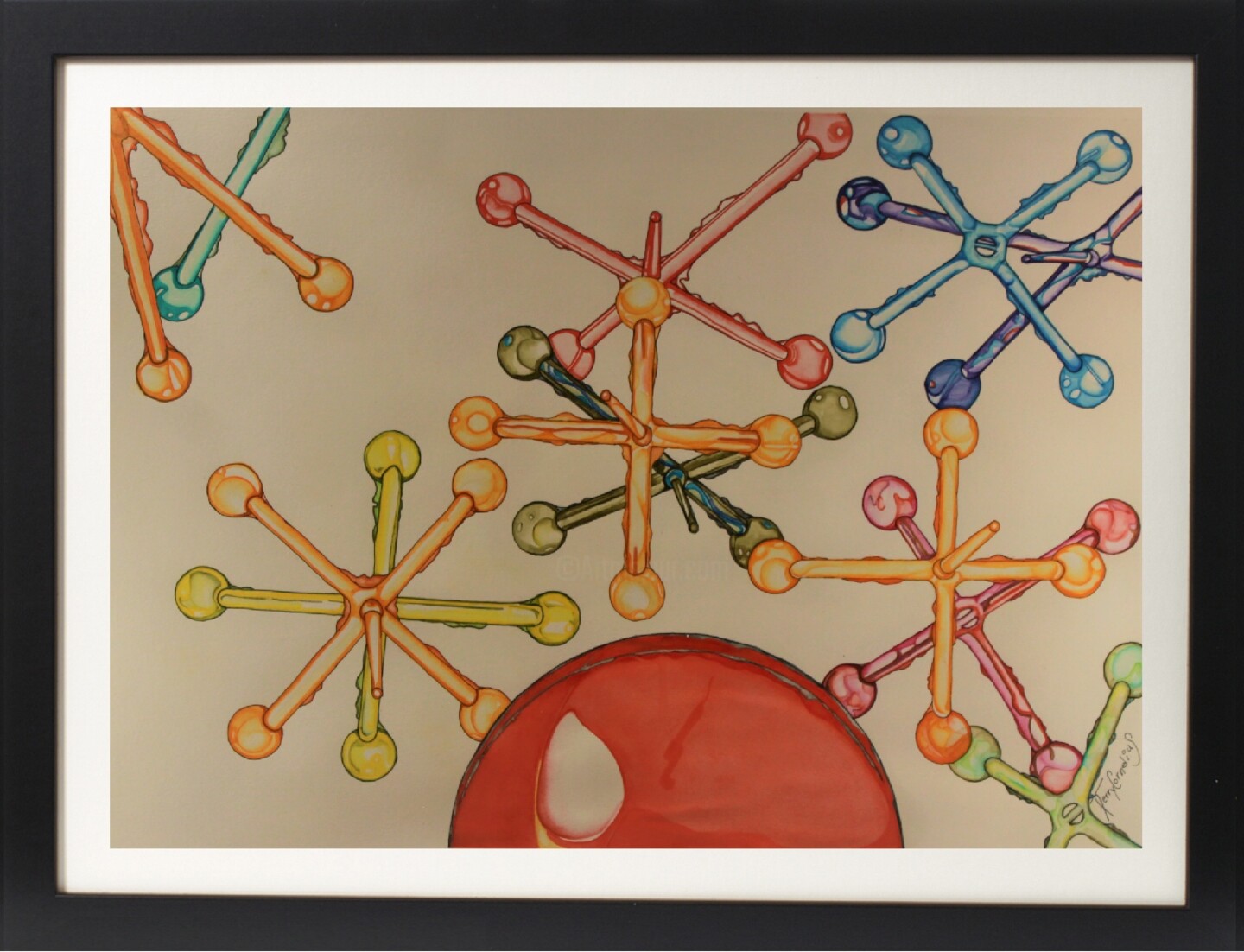 Series Vol 1.Half Dome Jacks And Balls, Картина Terry Cornelius