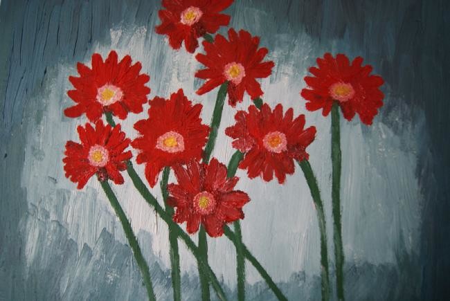 невская палитра масло выкраска. картина ван гога ваза с ромашками и красными маками оригинал. название цветов художник.