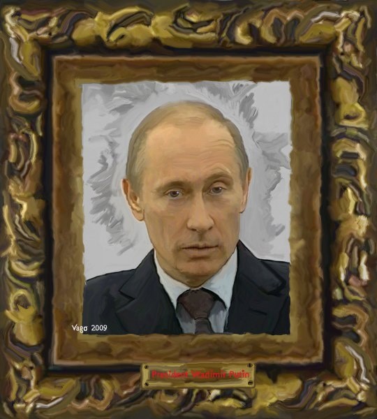 Картина с путиным