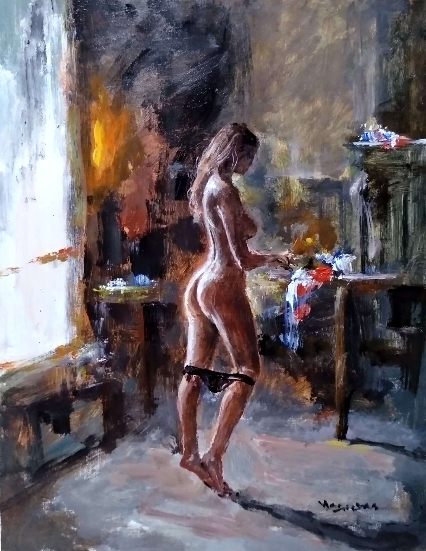 Free Nude Russian Chicks Naked Window Paintings