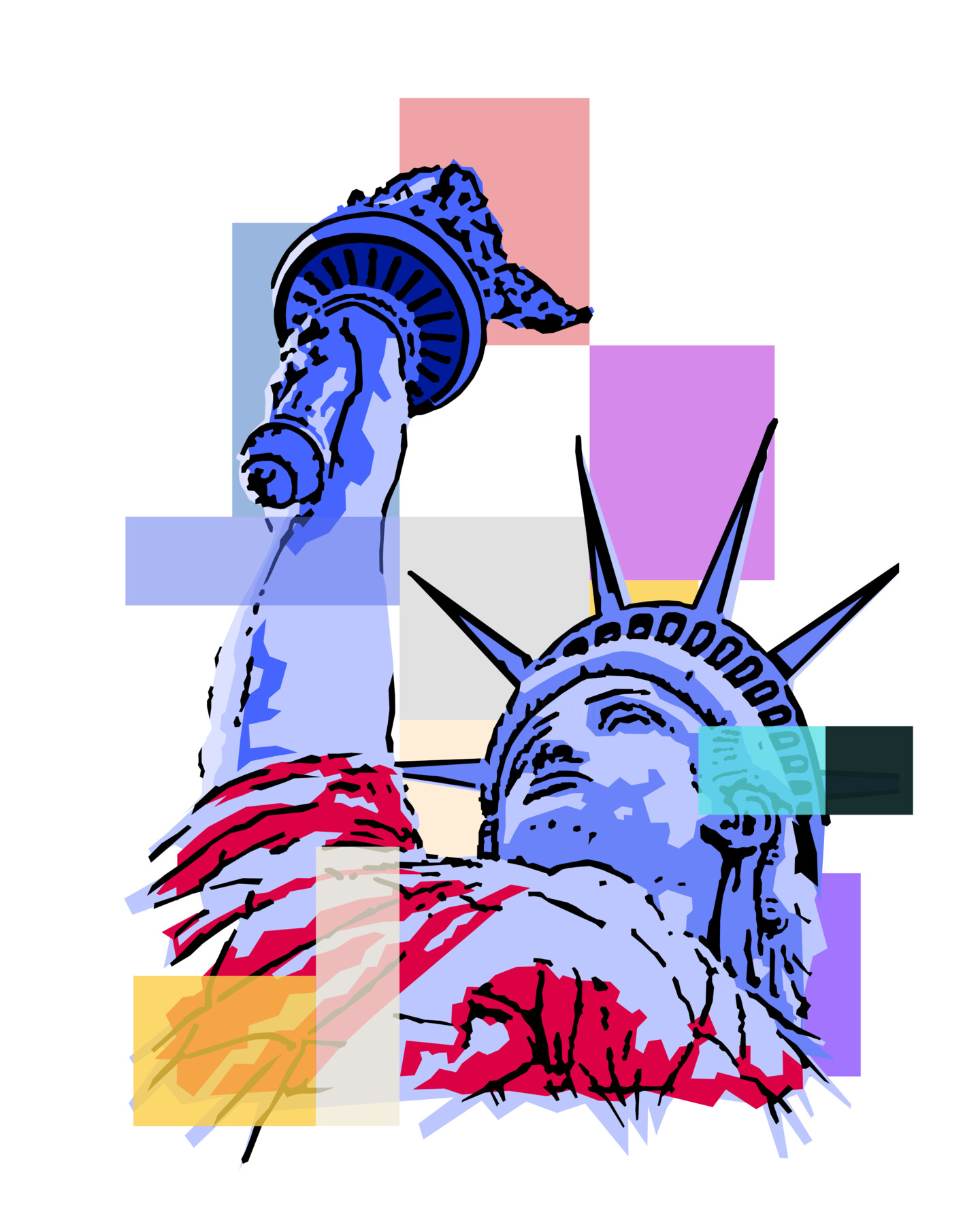 Atticus Naschrift Bermad Liberty, Digital Arts by Wannott Bakker | Artmajeur