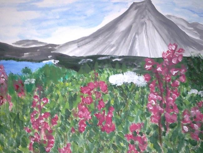 Рисунок природа камчатки