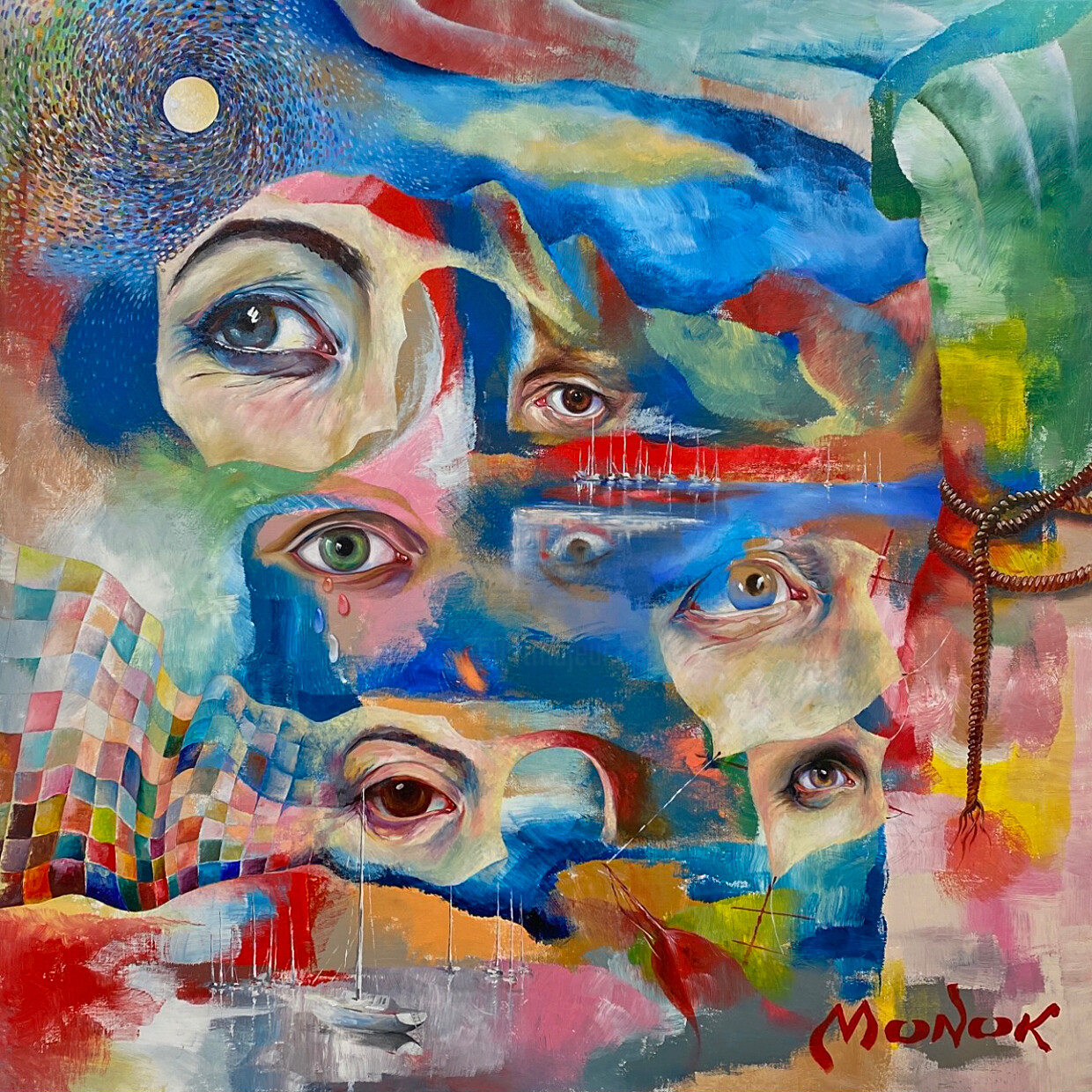 Points Of View, Painting by Yuri Shevchenko Artmajeur