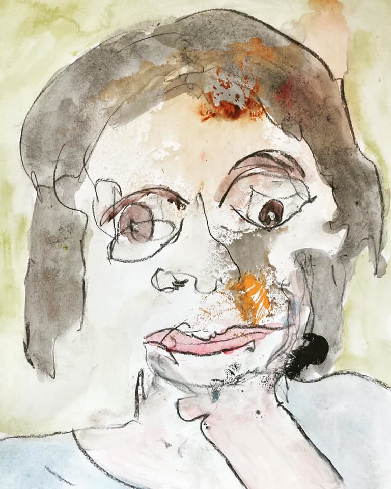 « Je Ne Suis Pas Sûre D’être Des Vôtres , 绘画 由Ananda Eva Artmajeur