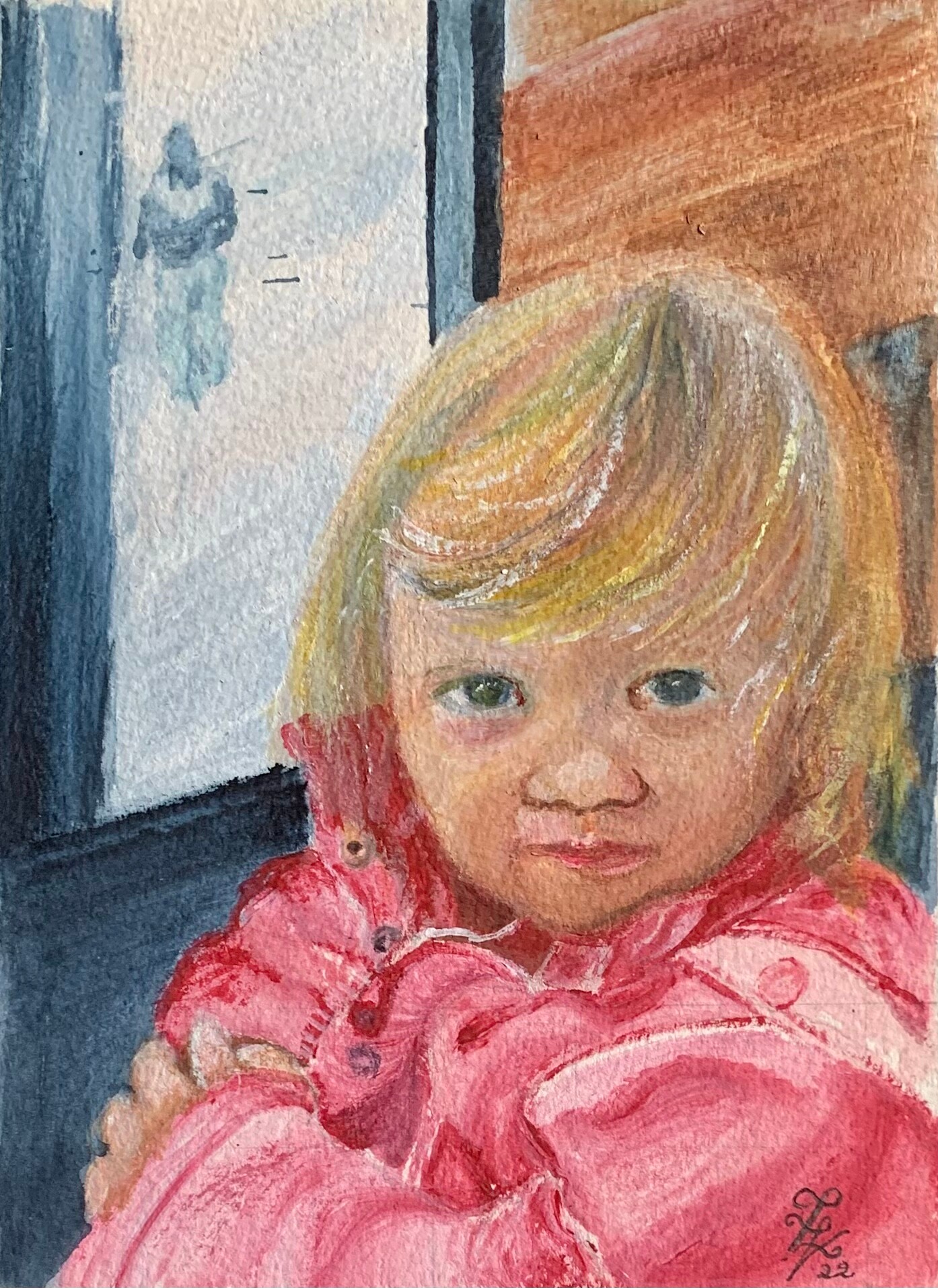 Petit Rayon De Soleil, Pintura por Zoé Valy Artmajeur