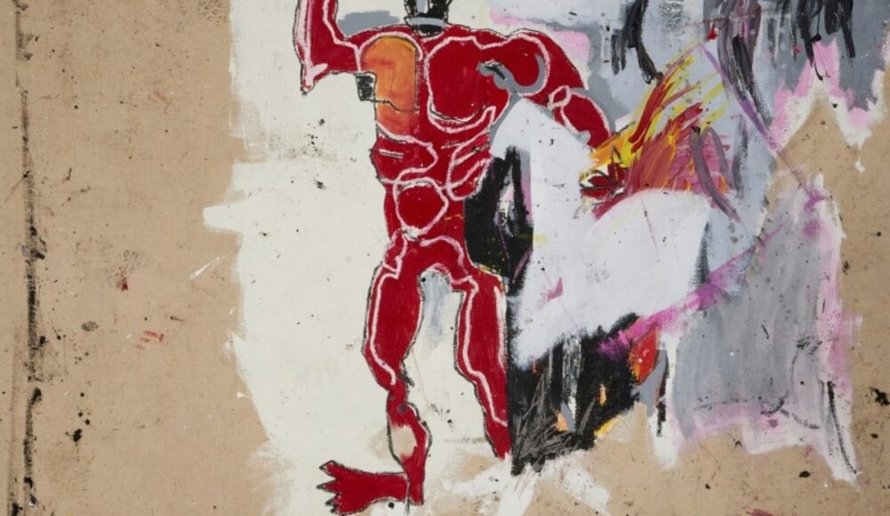 The 'Warrior' Painting by Basquiat could fetch $19 million at the Hong Kong Sotheby's auction