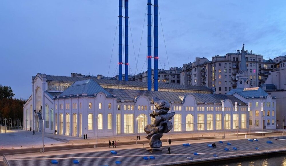 Un nouveau énorme centre d'art contemporain voit le jour à Moscou à deux pas du Kremlin
