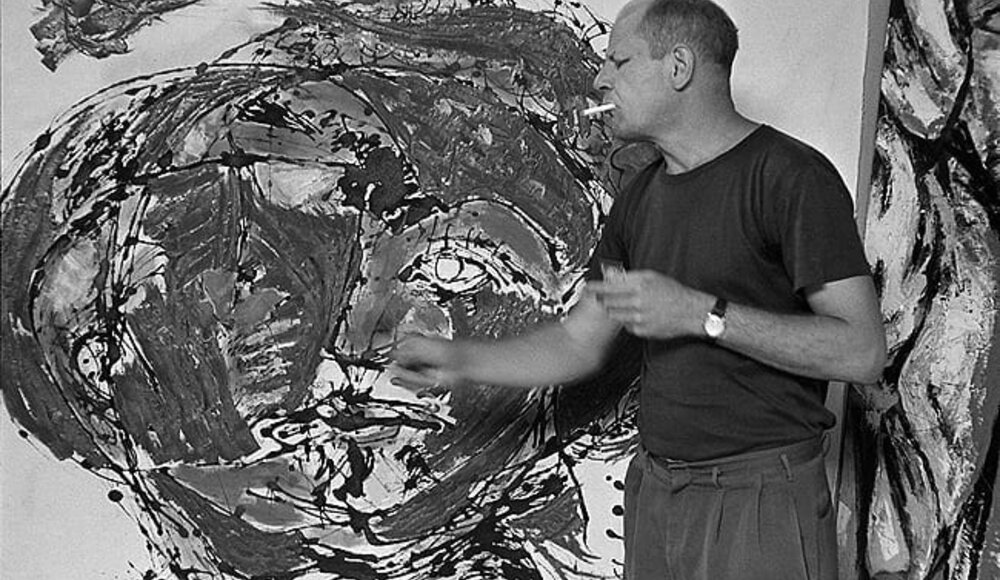 An unknown Jackson Pollock painting of 50 million euros discovered