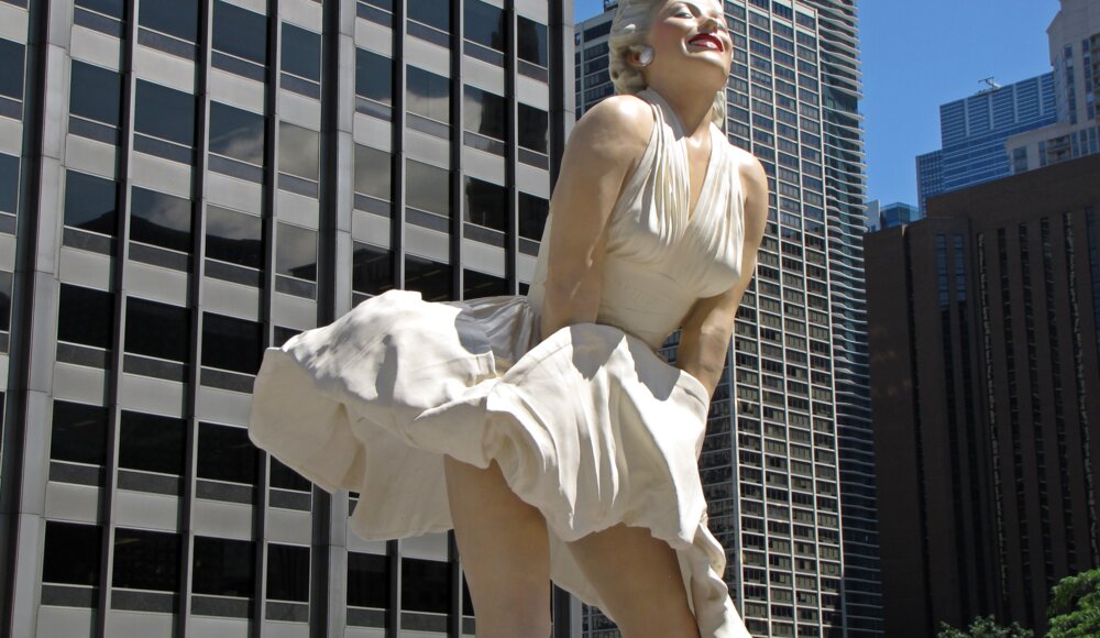 Les habitants de Palm Springs veulent faire déplacer la statue controversée de Marilyn Monroe
