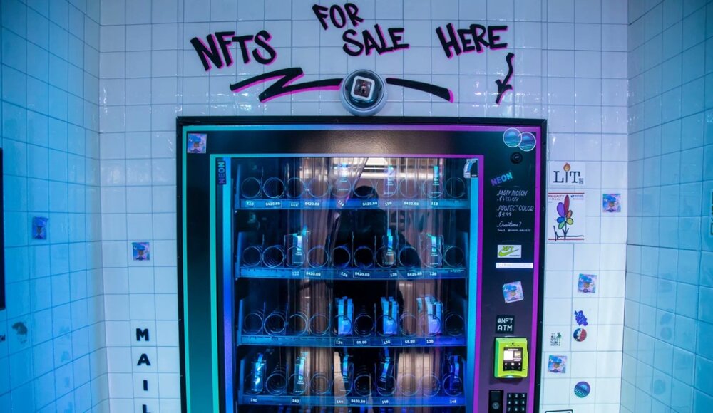 Vending machine in NYC