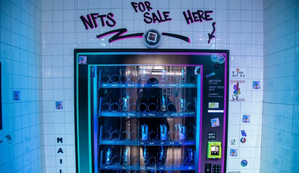 Neon offers NFTs in New York available from vending machines