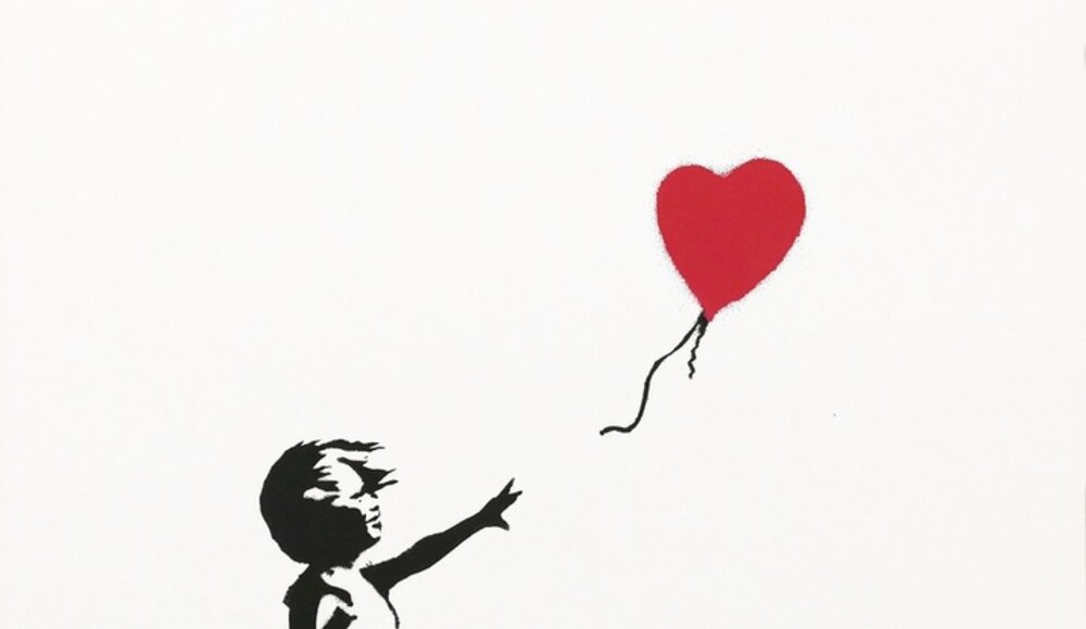 Zeitgenössische Street Art: Wie Banksys kleines Ballonmädchen zur Ikone wurde