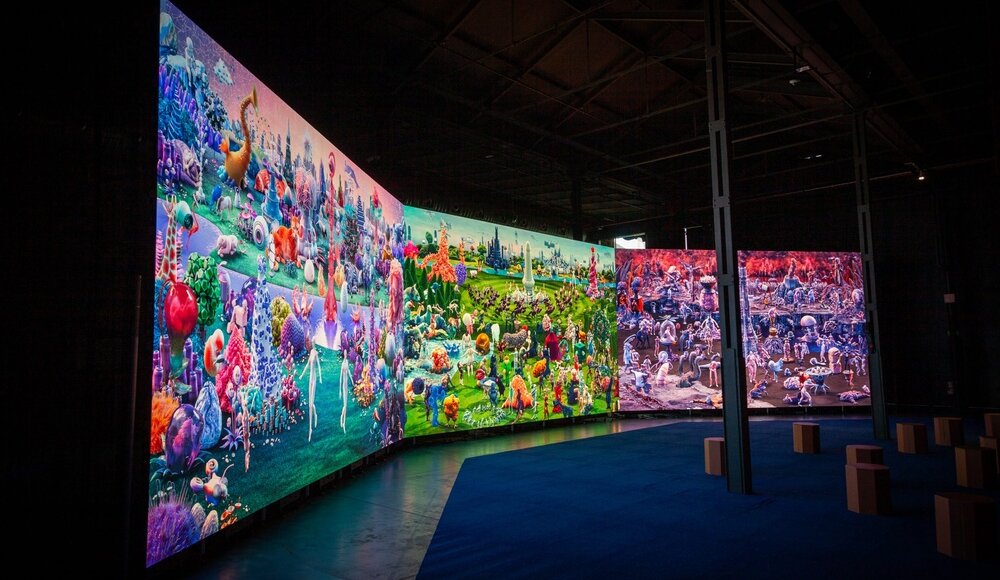 Le Jardin des délices de Bosch est réinterprété en version digitale pour une nouvelle exposition à Madrid