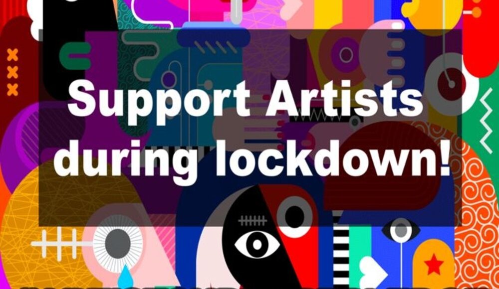 Support artists during lockdown! #ArtistSupportPledge