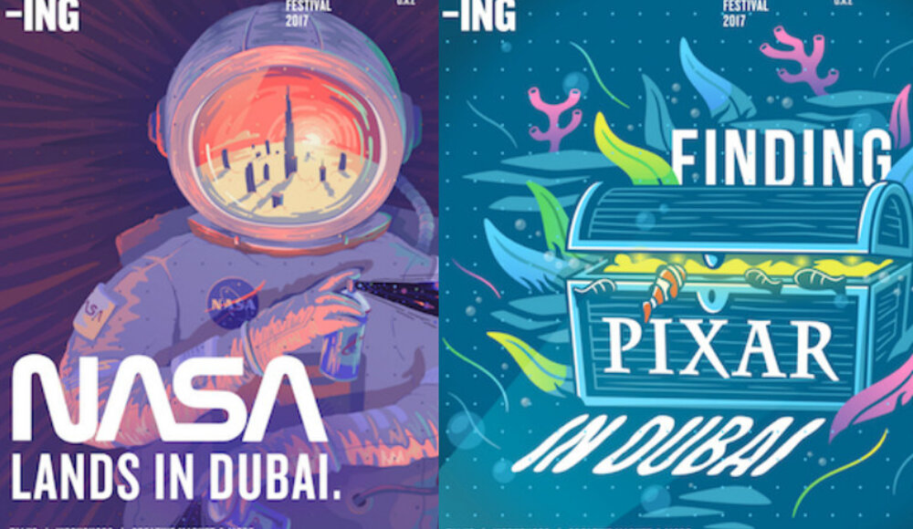 La NASA atterrit à Dubaï pour -ING Creative Festival