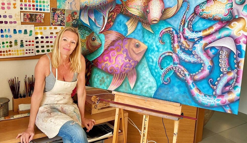 Alicia Zemanek，受海洋影响的艺术