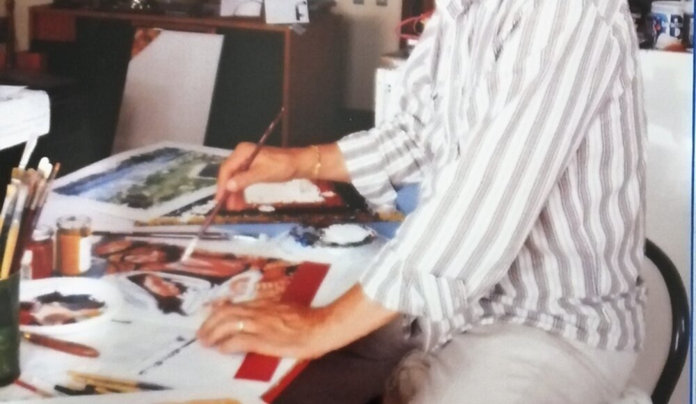 Paolo Benedetti, a técnica da "Gráfica Contemporânea".