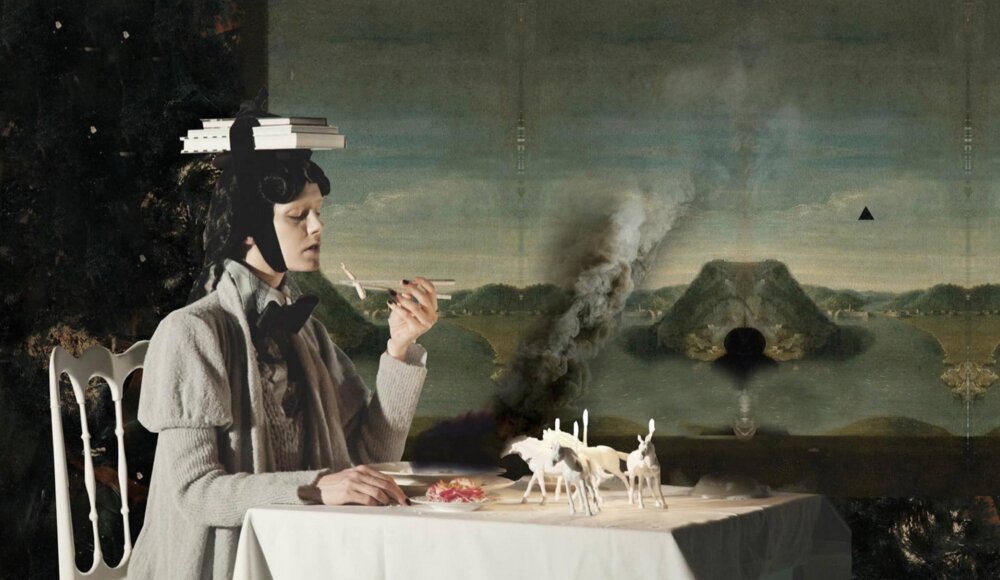 From the eyes to the hands to the mouth: painting and food!