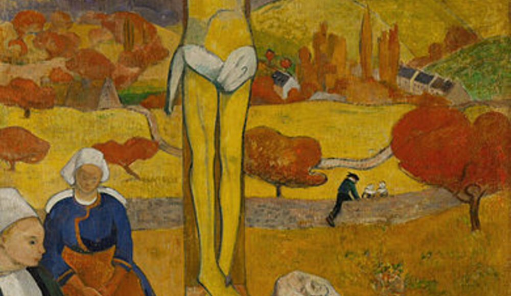 The Yellow Christ (1889) by Paul Gauguin