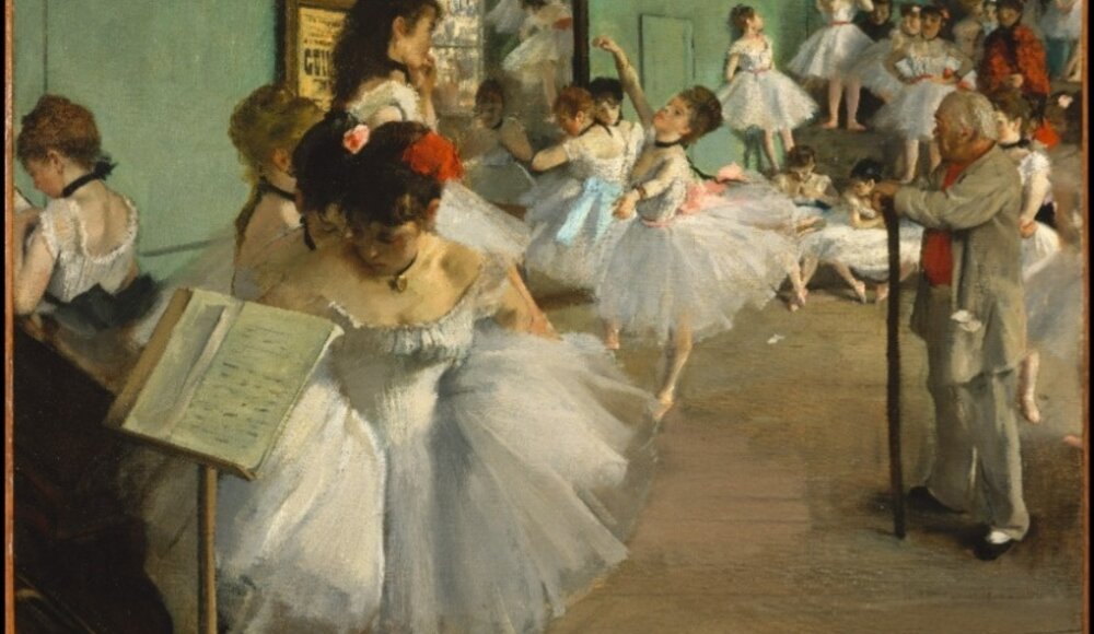 Der Tanzkurs von Edgar Degas