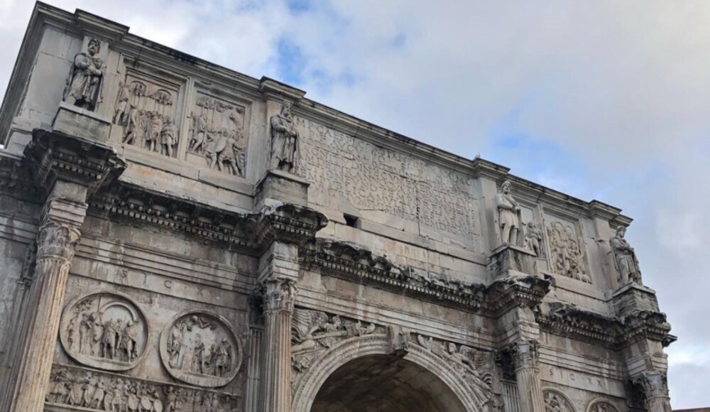 Rome’s Constantine Arch Damaged by Lightning, Colosseum Flooded in