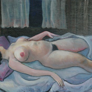 Malerei mit dem Titel "Elen" von Valerii Klenov, Original-Kunstwerk, Öl