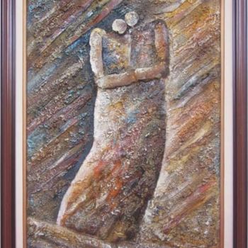 Ζωγραφική με τίτλο "Դրախտից արտաքսվածնե…" από Artyom Ghazaryan, Αυθεντικά έργα τέχνης, Λάδι