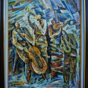 "quartet / Квартет /…" başlıklı Tablo Artyom Ghazaryan tarafından, Orijinal sanat, Petrol